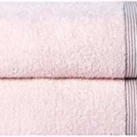 Belizzi Home Ultra Soft 2 Pack Oversized Bath Towel Set 28x55 inches, 100% Cotton Large Bath Towels, Ultra Absorbant Compact Quickdry & Lightweight Towel, Ideal for Gym Travel Camp Pool - Pink
