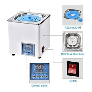 JOANLAB Digital Thermostatic Water Bath 1 Chamber 3L Water Bath with with Selectable Openings for Lab 110V/60 Hz - Image 3