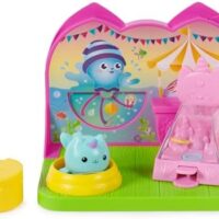 Gabby's Dollhouse Kitty Narwhal’s Carnival Room, with Toy Figure, Surprise Toys and Dollhouse Furniture, Kids Toys for Girls & Boys 3+