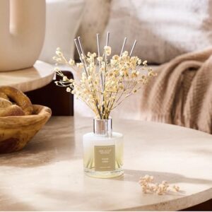 Airkeep Reed Diffuser Set,3.38 fl oz (100 ml) - Clean Linen Oil Diffusers with 8 Reed Sticks,Home Fragrance Reed Diffuser for Bathroom Shelf Decor - Image 2