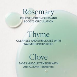 ELEMIS Aching Muscle Super Soak | Musclease Natural Foaming Bath Milk Warms, Recharges, and Energizes Tired, Overworked Muscles Post-Workout | 400 mL - Image 2