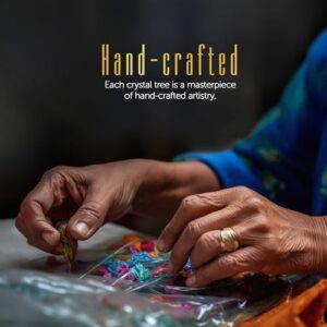 FASHIONZAADI 7 Chakra Tree of Life, Crystals and Healing Stones, Birthday Gifts for Women - Crystal Tree for Positive Energy, Home Office Decor, Spiritual Gifts for Women - Image 8