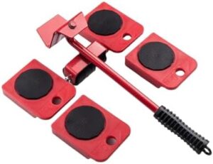 Furniture Lift Mover Tool Set, All-in-One Heavy-Duty Furniture Mover Kit - 4-Wheel Dolly with 330Lbs Capacity Lifters for Appliances and Large Furniture, Furniture Movers Sliders Appliance Movers - Image 6