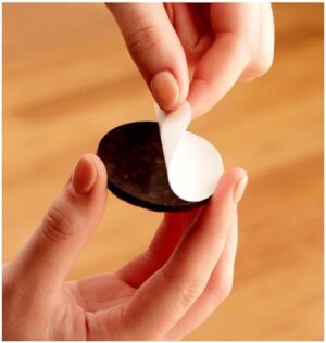 Scotch Felt Pads 162 PCS Brown, Felt Furniture Pads for Protecting Hardwood Floors, Round, Assorted Sizes Value Pack, Self-Stick design, Protecting from nicks, dents and scratches (SP847-NA) - Image 7