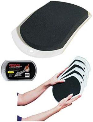 EZ Moves Furniture Slides for Carpet, Large (9” x 6”) - Easily Move Sofas, Loveseats, Cabinets, Bookcases, and More (4 Slides per Set) - Image 6