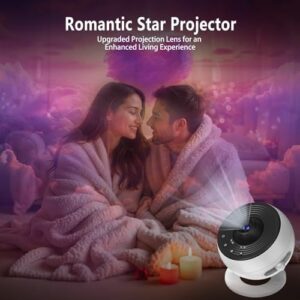 Upgrade Galaxy Projector for Bedroom, Home Planetarium Projector Lamp,LED Space Galaxy Lamp, Room Decor for Kids Adults with 13 Planet Discs, Moon/Nebula/Night Light Star Projector with Timer - Image 5