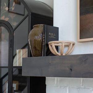 Decorative Books for Home Decor – Decorative Hardcover Display Faux Books for Bookshelf – Black and Gold Foiled Decor Books for Coffee Table – Fashion Designer Books Decor Set of 3 (Black and Gold) - Image 6