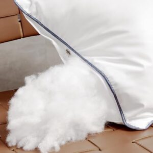 Atarashi 20 x 20 Outdoor Pillow Inserts(Set of 2) - Waterproof Decorative Square Throw Pillows for Couch Sofa Bed Patio Furniture, Garden & Patio, White 20x20 inch - Image 4