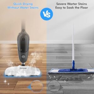 Steam Mop - All-in-one Powerful Handheld Steam Cleaner Detachable Floor Steamer with 11 Accessories, MultiPurpose Steamer for Hardwood Floors, Clothes,Windows,Tiles,Furniture,Carpet, Whole Home Use - Image 6