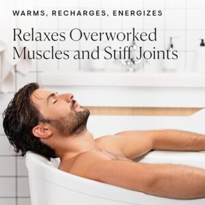 ELEMIS Aching Muscle Super Soak | Musclease Natural Foaming Bath Milk Warms, Recharges, and Energizes Tired, Overworked Muscles Post-Workout | 400 mL - Image 7