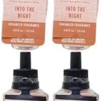 Bath & Body Works Wallflowers Home Fragrance Refills, 4-Pack (Into The Night)