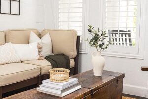 Luxurious Gift Set Textured Ceramic Vase 10 Inch with Olive Branches 22 Inch Tall White Medium Vase Artificial Topiaries Fake Plants, Minimalist Shelf Decor, Neutral Home Office High End Gifting Decor - Image 5