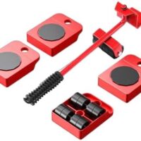 Furniture Lift Mover Tool Set, All-in-One Heavy-Duty Furniture Mover Kit - 4-Wheel Dolly with 330Lbs Capacity Lifters for Appliances and Large Furniture, Furniture Movers Sliders Appliance Movers
