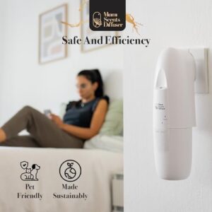 Pack of Two Plug in Wall Waterless Diffuser for Essential Oils Coverage Up to 500 SqFt 100 ml Nanotechnology Smart Bluetooth App Control Scent Air Machine for Home and Office Ideal for Aromatherapy. - Image 6