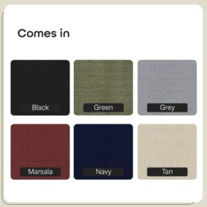 Soft Window Darcy Curtain Valance, Tan & White - 58 Inch Width, 14 Inch Length, 1.5 Inch Rod Pocket - Light Filtering Valance for Kitchen and Bathroom by Achim Home Decor - Image 5