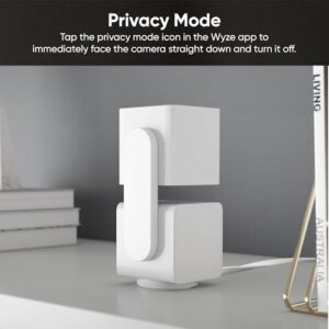 WYZE Cam Pan v3 Indoor/Outdoor IP65 1080p Pan/Tilt/Zoom Wi-Fi Smart Home Security Camera with 360° Motion Tracking for Baby&Pet, Color Night Vision, Works with Alexa & Google Assistant, Black, 2-Pack - Image 5