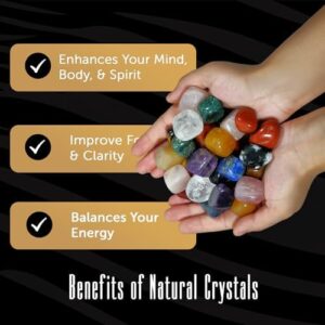 FASHIONZAADI 7 Chakra Tree of Life, Crystals and Healing Stones, Birthday Gifts for Women - Crystal Tree for Positive Energy, Home Office Decor, Spiritual Gifts for Women - Image 3