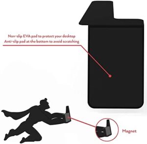 Artori Design Book Ends to Hold Books Heavy Duty - Hidden Metal Bookends for Shelves Desk or countertop - Bookend Book Holder for Home Decorative - Gift for Book Lovers and Home Décor (Book&Hero) - Image 5