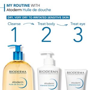 Bioderma Atoderm Shower Oil, Cleansing Oil For Face & Body, Nourishing Cleansing Oil For Dry to Atopic Sensitive Skin For Softer & Smooth Skin For Your Whole Family - Image 6