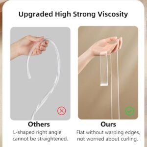 Baby Proofing Edge Protector for Kid Clear Edge Protector Strip Safety Corner Guards Child Proof Corner Bumper for Furniture 1.2in x 32.8ft - Image 5