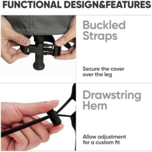 loriano Patio Furniture Covers, 3-Seater 100% Waterproof for Loveseat Couch Outdoor Sofa, Heavy Duty 600D Oxford Fabric, Premium PVC Coating for Sun Fade Resistance, 79" W x 37" D x 35" H - Image 6