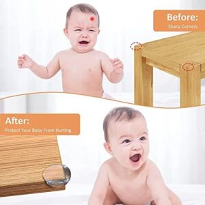[24 Packs] BECOMTO Baby Safety Corner Guards,Premium Clear Furniture Edge Corner Protector with Strong 3M Gel Stickers Adhesive,Baby Safety Desk Table Sharp Corner Cushion Padding,Crystal Technology - Image 6
