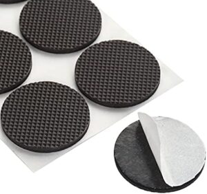 Non Slip Furniture Pads - Round, Square, Rectangle, Furnigear Premium 129 Pieces Furniture Grippers Chair Leg Pads Self Adhesive Rubber Chair Feet- Anti Scratches Furniture Pads for Hardwood Floors - Image 6
