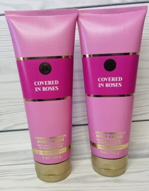 Bath & Body Works Covered in Roses Ultimate Hydration Body Cream 8 Ounces Pack of 2 - Image 2
