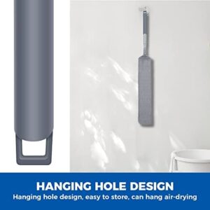 Retractable Gap Dust Cleaner Cleaning Tools with 2 Microfiber Dusting Cloths Long Handle 60inches Washable and Retractable Duster Brush for Cleaning Under Appliances Furniture Couch Fridge - Image 6