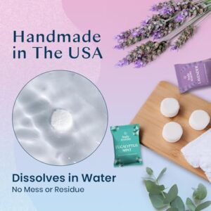 Body Restore Shower Steamers Aromatherapy 6 Pack - Easter Basket Stuffers, Relaxation Birthday Gifts for Mom, Dad, Best Friend, Travel Essentials, Stress Relief, Self Care, Bath Bombs - Bloom - Image 5