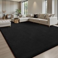 Sour Lemon 9x12 Area Rugs for Living Room, Soft Large Area Rug Fluffy Rugs for Bedroom,Machine Washable Area Rug Non Slip Carpet Rug for Living Room Playroom Kids Room Home Decor