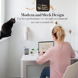 Pack of Two Plug in Wall Waterless Diffuser for Essential Oils Coverage Up to 500 SqFt 100 ml Nanotechnology Smart Bluetooth App Control Scent Air Machine for Home and Office Ideal for Aromatherapy. - Image 3