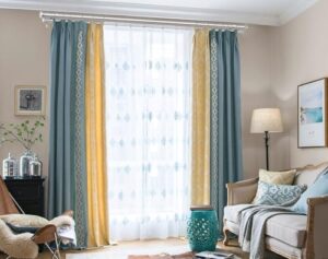 TONIAL 1 Inch Double Curtain Rods 66 to 120 Inches (5.5 to 10ft), Heavy Duty Decorative Drapery Rod Telescoping Splicing Dual Rod with Small Cap Finial, Silver - Image 5