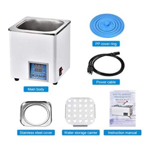 JOANLAB Digital Thermostatic Water Bath 1 Chamber 3L Water Bath with with Selectable Openings for Lab 110V/60 Hz - Image 4