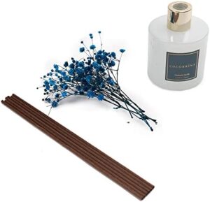 Cocorrína Premium Reed Diffuser Set with Preserved Baby's Breath & Cotton Stick Cashmere Vanilla | 6.7oz Scent Fragrance Oil Diffuser for Bedroom Bathroom Home Décor - Image 5