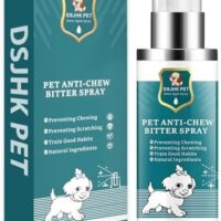 Bitter Apple Spray for Dogs to Stop Chewing and Licking, No Chew Spray for Dogs, Alcohol Free/Non-Toxic, Stop Licking Wounds and Hot Spots, Protecting Furniture, Shoes, Bandages, Indoor & Outdoor