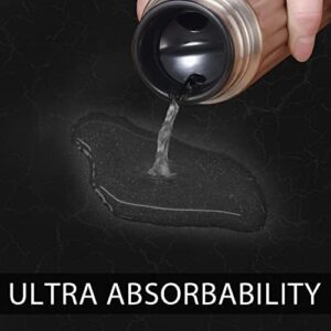 GOYLSER Absorbent Bathroom Runner Rugs, Super Bath Floor Mat Bath Runner, Machine Washable Black Bathmat Laundry Room Rat, Quick Dry Large Bath Mat - Image 6