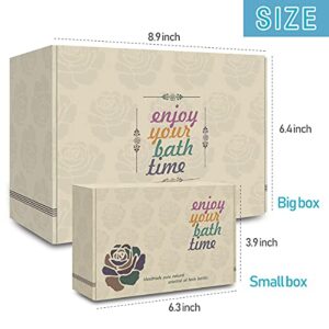 INTEYE Organic Bath Bombs Gift Set, 24 Handmade Fizzies Rich in Essential Oil, Moisturize Dry Skin, Gifts idea for Kids, Her/Him, Wife/Girlfriend, Birthday, Christmas, Mothers Day - Image 4