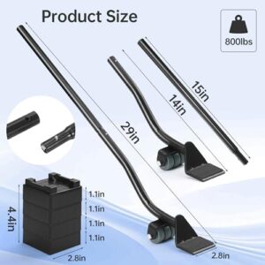 Furniture Lifter Tool, Appliance Lifter, Save 80% Effort, Lift Up to 800 Pounds Heavy Items, Furniture Lifter Jack for Heavy Furniture Appliance, Safely and Easily Lifting Furniture and Appliances - Image 9
