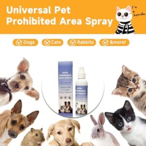Pet Training Spray | Dog Deterrent Spraying for Peeing | Effective Dog Repellent Spraying for Furniture | Stops Chewing & Peeing | Safe for Indoor & Outdoor Use | 5.92 fl oz, 2 Pack - Image 6