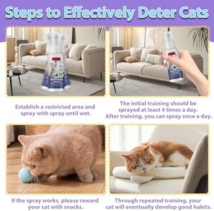 Tetra No Scratch Spray for Cats, Natural Anti Scratch Cat Spray, Effective Cat Bitter Spray for Chewing & Scratching Keep Off Cat Indoor or Outdoor, Protect Furniture, Curtain, Floor & Plant, 50 Ml - Image 6