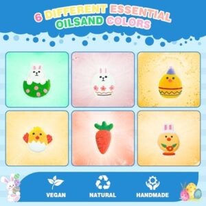 Easter Basket Stuffers Bath Bombs for Kids, 6 Pack Girls & Boys-Easter Bunny, Chicken & Egg Shapes -Handmade Gentle, Safe Fizz Balls-Great Easter Party Favors - Image 6