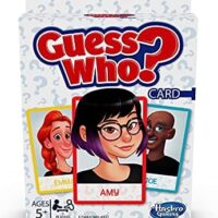 Hasbro Gaming Guess Who? Card Game for Kids Ages 5 and Up, 2 Player Guessing Game