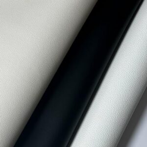 Faux Leather Fabric,54"x180" Thick Durable Synthetic Upholstery Leather Vinyl, Soft Smooth Waterproof, Durable,Replacement Renovate for Wallets, DIY Projects, Furniture, Car Seats 5 Yards-White - Image 5