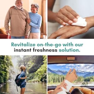 Nurture XL Ultra Thick Body Wipes for Adults w/Aloe | 120 Extra Large Disposable Cloth Wet Cleansing No Rinse Bathing Washcloths, Waterless Shower | Bath Wipe for Women, Men & Elderly - Image 3