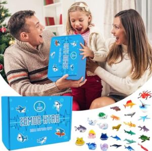 Shark Bath Bombs for Kids with Surprise Inside SEA Animals - Natural and Safe Bath Bombs Gift Set for Girls & Boys - Multicolored Organic Bubble Bath. - Image 5