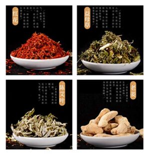 Foot Bath Herb, Foot Soak Herbal Chinese Medicine for Foot Reflexology Herbs 31oz 中药泡脚足浴包 真材实料 老姜 红花 艾草 益母草 900g - Image 4