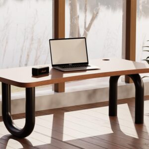 Orgerphy 18” Black U-Shape Metal Table Legs (2PCS)| Coffee Table Legs Heavy Duty Furniture Legs Bench Legs | Mid Century Modern Metal Legs for Coffee Table Furniture Bench Legs (18”H x 15”W) - Image 3