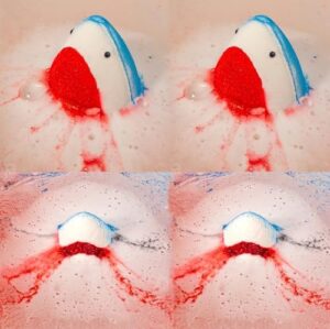 Shark Bath Bombs for Kids with Surprise Inside SEA Animals - Natural and Safe Bath Bombs Gift Set for Girls & Boys - Multicolored Organic Bubble Bath. - Image 3