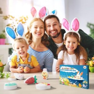 Easter Basket Stuffers Bath Bombs for Kids, 6 Pack Girls & Boys-Easter Bunny, Chicken & Egg Shapes -Handmade Gentle, Safe Fizz Balls-Great Easter Party Favors - Image 4